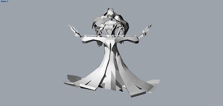 sona game league legends character lol role print sculpture toys printable illustration contemporary paper man retro art people strength isolated games accessories 3d print model - Mito3D