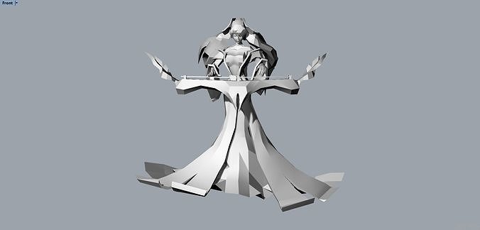 Sona lol Liga Legenden Baron nashor Tier Monster Kunst desing 3D print model - Mito3D