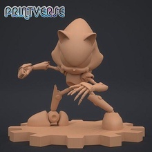 sonique mal figurine dessin animé personnage Jeu fantaisie jouet mignonne lego Chevalier garçon drôle imprimable Jeux jouets 3d print model - Mito3D