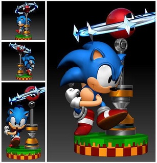 Sonic The Hedgehog 2 - 3D Print Model by Sinh Nguyen