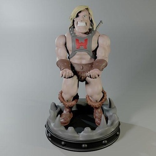 Soporte adam usta Evren oyun kolu kumandası movil tablet Sanat heykel oyuncak heykelcik kablocu masterofuniverse netflix seri kontrol destek elektronik telefon heykeller 3d print model - Mito3D