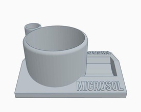 soporte microsol individuel gadget maquettiste modelismo herramienta maquetas loisir DIY main outils 3d print model - Mito3D
