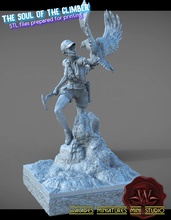 ruh of dağcı heykel kadın seyahat sanat heykeller 3d print model - Mito3D