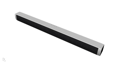 barra sonido altavoz blanco plastico diseño audio dispositivo inteligente internacional versión alexa bluetooth negro reloj escritorio arte artilugio electrónica pasatiempo bricolaje diy 3d print model - Mito3D