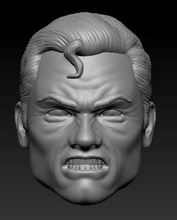 soup head angry dc comics toys figures superman games 3d print model - Mito3D
