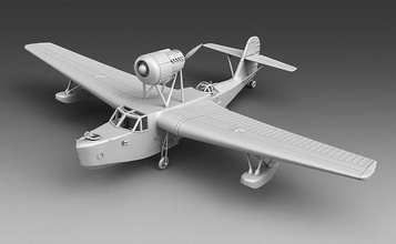 sovietico aereo mbr 2bis esercito urss Tedesco guerra mondo Pericolo 3d Modelli stampa cane Giochi giocattoli tecnico 3d print model - Mito3D