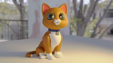 sox gato buzz lightyear juguete robô adorável pixar cine pelicula jogos brinquedos 3d print model - Mito3D