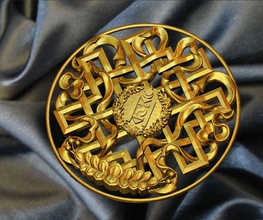 soyombo mongol tradicional simbol jóias tradicionais a arte outros 3d print model - Mito3D