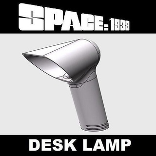 espacio 1999 escritorio lámpara retro Moda ligero ciencia fi futuro casa decoración 3d print model - Mito3D