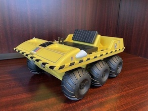 space 1999 moon buggy sci fi television rc scale moonbuggy moonbase alpha hobby diy 3d print model - Mito3D