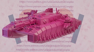 space communist greater good area denial hovertank warhammer warhammer40k wargaming tabletop miniature miniatures 3dprinting tau toy toys games board 3d print model - Mito3D