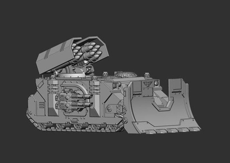 Platz Panzer Marinesoldaten Wirbelwind Miniaturen Hobby DIY 3d print model - Mito3D