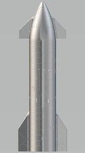 spacex ship24 nave estelar s24 elon almizcle astronave luna marte interplanetario ciencias 3d print model - Mito3D