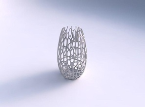 geräumige vase geknackt Bio-Gitter-2 Haus rissig Bio Gitter 2 Dekor 3d print model - Mito3D