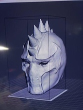 aparecer redentor máscara superhéroe casco cosplay disfraz mcfarland led hierro hombre juegos juguetes 3d print model - Mito3D