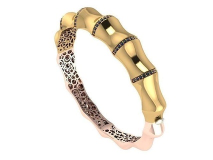 speciale 3d design oro argento tu dici desing desingh squillare anelli lettore gioielleria stampabile diamante gioiello braccialetti 3d print model - Mito3D