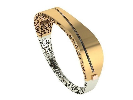 especial 3d Projeto ouro prata desing joalheria imprimível diamante argolas anel jóias jóia Casamento noivado gema pulseiras 3d print model - Mito3D