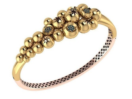 speciale 3d design braccialetto d 39 oro argento nuovobraccialetto lusso tendenza gioielleria in gioielli diamanti 3ddesing 3dmodels tacchino modello India abd Canada anelli braccialetti 3d print model - Mito3D
