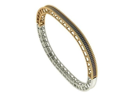 speciale 3d design oro argento tu dici desing desingh squillare anelli lettore gioielleria stampabile diamante gioiello nozze Fidanzamento gemma platino moda braccialetti 3d print model - Mito3D