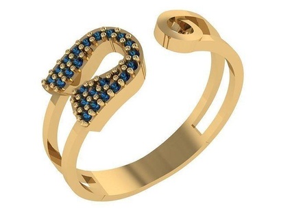 speciale 3d design oro argento tu dici gioielleria stampabile diamante anelli squillare gioiello nozze Fidanzamento gemma 3d print model - Mito3D