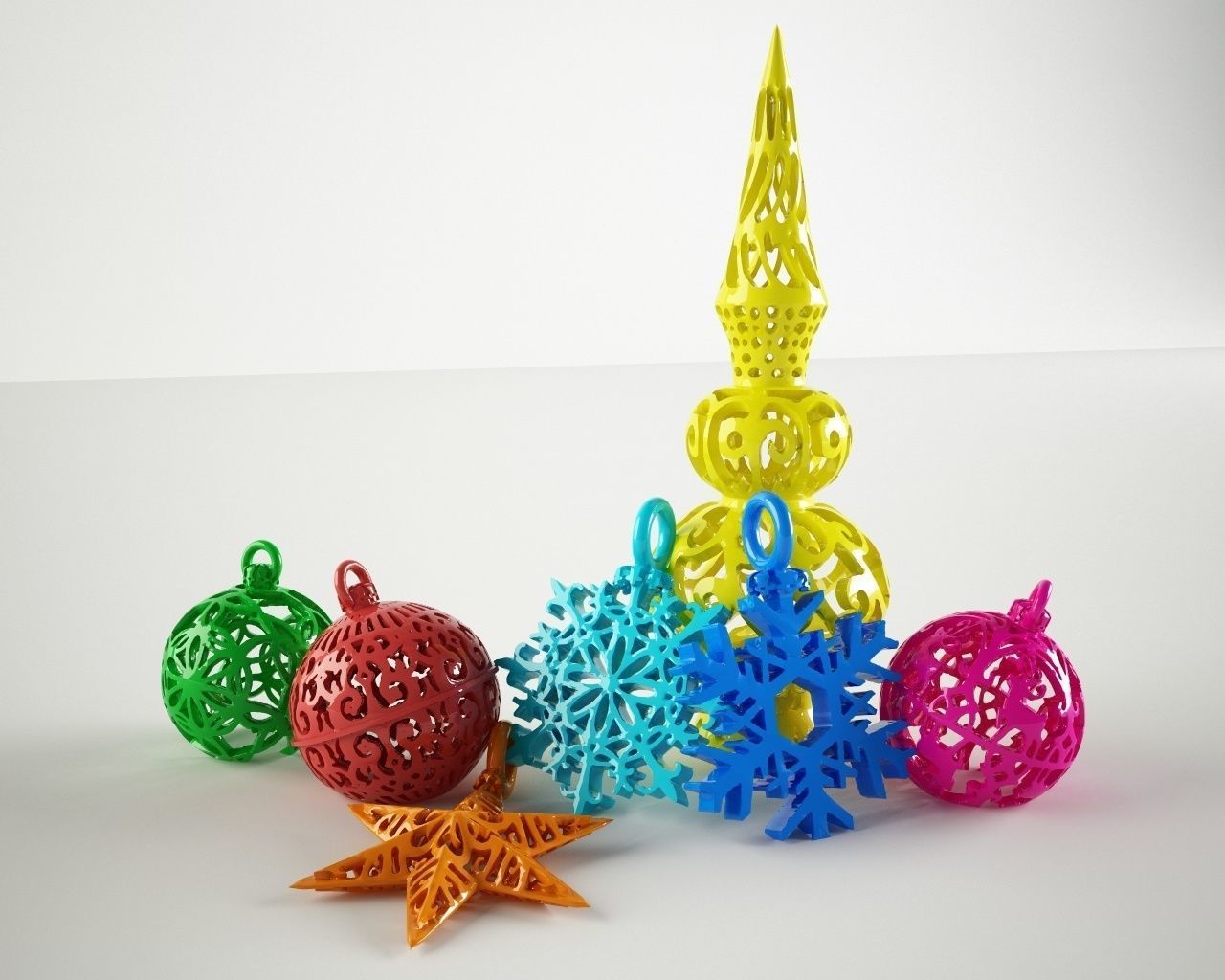 besondere weihnachten bündeln 2017 fröhlich kinder baum glücklich feier stechpalme schneemann frosen disney klimpern glocke ball dekoration filament sla star schneeball haus dekor 3D print model - Mito3D