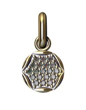 speciale ciondolo gioielli gioiello argento oro luce la collana moda e bellezza di illuminazione diamante lampada gemma brillante stampabile anello diamanti con pendente abbigliamento zaffiro ciondoli 3d print model - Mito3D