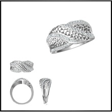 especial de los anillos las mujeres rhino 3d la joyería personalizada 3dm anillo compromiso imprimible boda archivo stl tapper baguette 3d print model - Mito3D