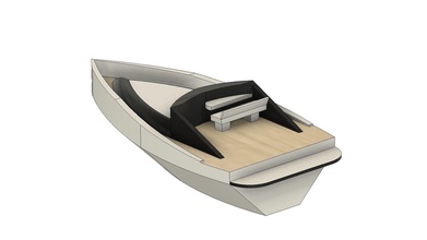 speed boat 3d model speedboat 3dprinting art water fishing yacht tender explore hobby diy mechanical parts fast robot ship spaceship 3d print model - Mito3D