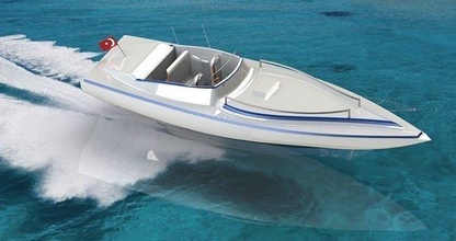 motoscafo barca acqua moto d'acqua veicolo oceano mare viaggio vela nave scafo trogolo vasca sport marittimi marineria marino mestiere idrovolante passatempo fai 3d print model - Mito3D