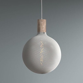 sphere lampshade table lamp ceiling shade light lighting furniture architecture design minimal scandinavian unique house 3d print model - Mito3D