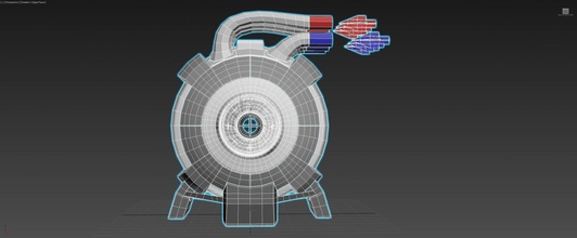 spherical 3-gear tesla turbine - concept engine motor generator raqia design science engineering 3d print model - Mito3D