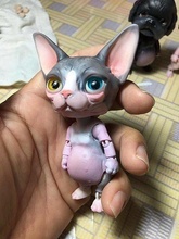 sphynx cat bjd toy doll bjdcat bjdanimal toymaker balljointdoll bjddoll bjdart bjdsphynx sphynxcat games toys 3d print model - Mito3D