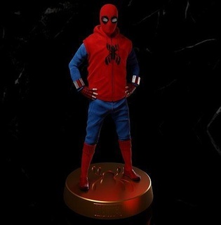 spider man casa traje regreso araña hombre maravilla mcu historietas capitán America hierro vengadores Arte esculturas 3d print model - Mito3D