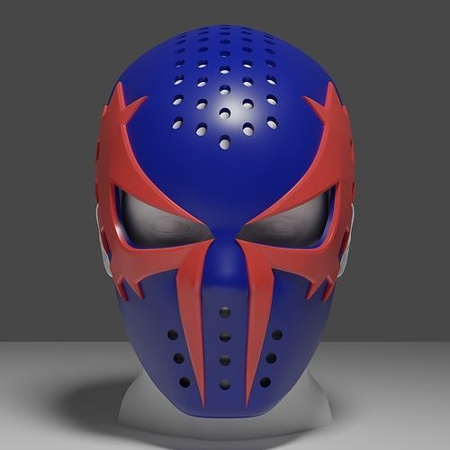 spider man 2099 cara concha araña hombre maravilla accesorios cosplay budwin pasatiempo bricolaje diy 3D print model - Mito3D