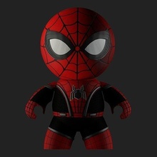 spider-man home mighty mugg inspired toy spidey spiderman marvel mightymuggs fun funko toys figure action mcu tomholland character man games 3d print model - Mito3D