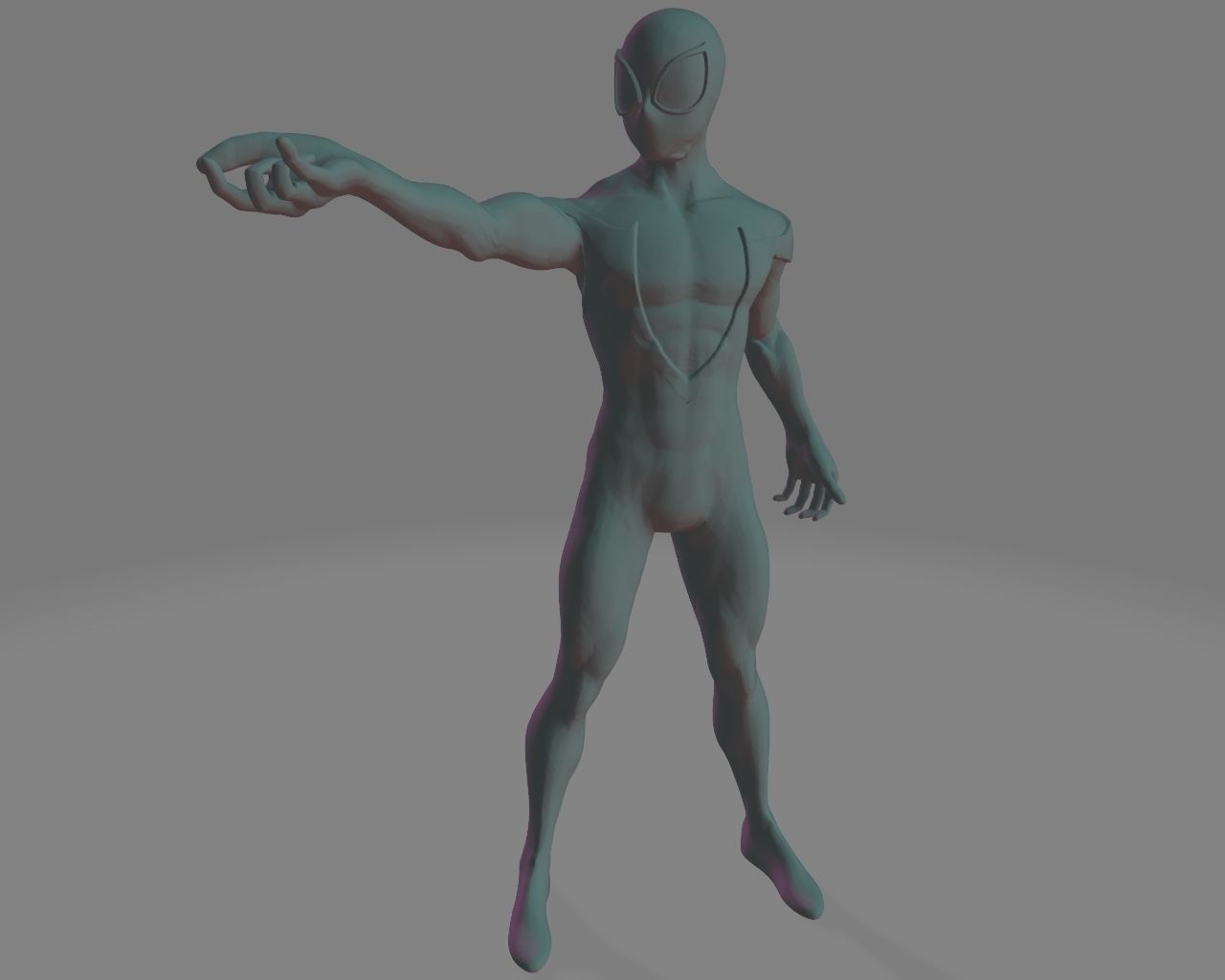 araignée homme milesmorales super héros jeux jouets 3D print model - Mito3D