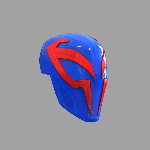 spider man 2099 future full wearable helmet miles morales mask cosplay prop costume suit faceshell endgame marvel armor iron hobby diy 3D print model - Mito3D