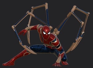 spiderman spider - man avengers ironman thor tom toys 3dprinting printing games 3d print model - Mito3D