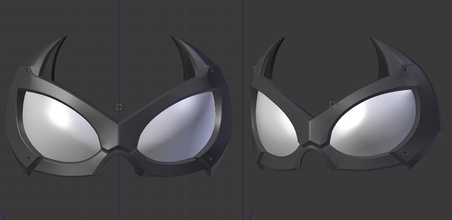 örümcek adam siyah kedi maske kara spidermanps4 hayret süper kahraman cosplay sahne yazdırılabilir 3dprint 3dmodel hobi kendin yap 3d print model - Mito3D