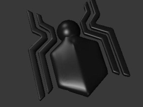 hombre araña regreso casa arañas frente frontal juegos juguetes 3d print model - Mito3D