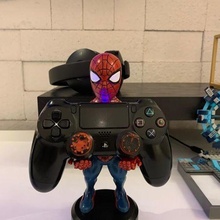 spiderman joystick cell phone support console video game nintendo television machine xbox hobby diy electronics 3d print model - Mito3D