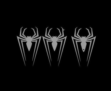 Örümcek Adam logo 3 modeller hayret piter Parker Yenilmezler örümcek adam amblem sembol geometrik şekil anahtarlık Yazdır yazdırılabilir Sanat işaretler logolar 3d print model - Mito3D