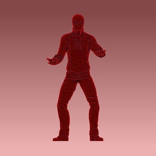 Örümcek Adam hayret karakter süper kahraman komik örümcek adam Sanat heykeller 3d print model - Mito3D
