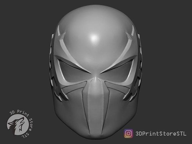 spiderman mask - 3D Print Details