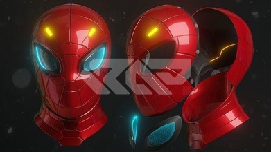 spider maske stark stadt druckbar 3dmask superheld spinne wunder hobby diy 3d print model - Mito3D