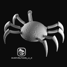 spiderman ps4 spider drone 3d print files playstation spidey spidermanps4 spiderdrone props cosplay cosplayers models games toys 3d print model - Mito3D