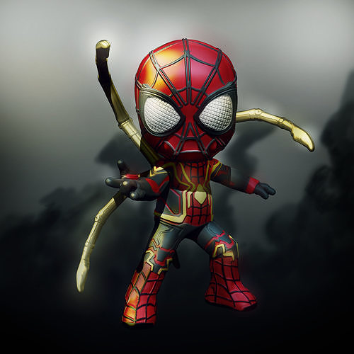 hombre araña spiderma casa maravilla juguete súper heroe juegos juguetes 3D print model - Mito3D