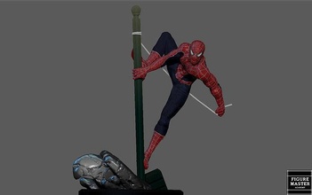 spiderman tobey maguire no home mcu marvel movie doc ock statue 3d print art sculptures 3d print model - Mito3D