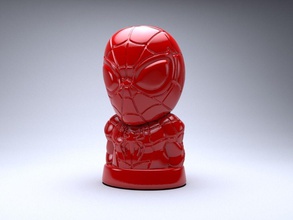 spiderman marvel art 3dmodel avengers figure toy game boardgame chip games toys 3d print model - Mito3D