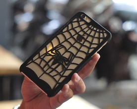 spidersuit iphone 6 plus caso hobby-fai da te apple il design gadget telefono sei sesto smartphone spiderman modello accessori casi moda hobby fai l'elettronica 3d print model - Mito3D
